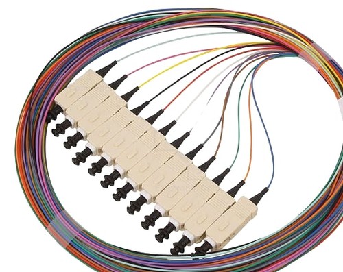 12x optic fiber - fiber, pigtail;