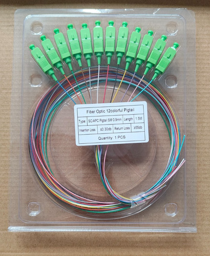 Apc pigtail 9 - sc/apc, mm