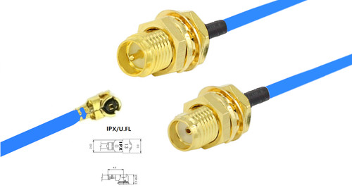 Pigtail coaxial sma or - pigtail,