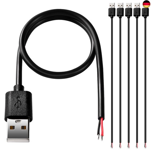 Stücke usb stecker - stecker, 5v