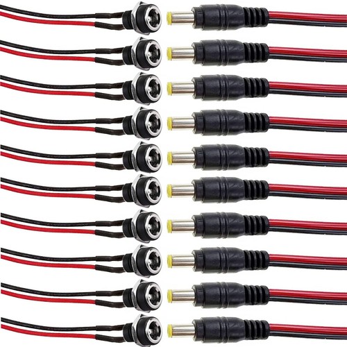 Einbaubuchse power kabel - dc,