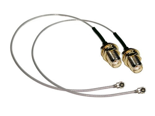 2x15cm sma fl pigtail - sma-k, to