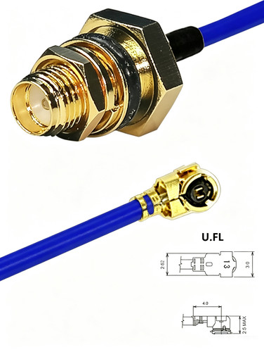 50ω pigtail coaixal - 50Ω,
