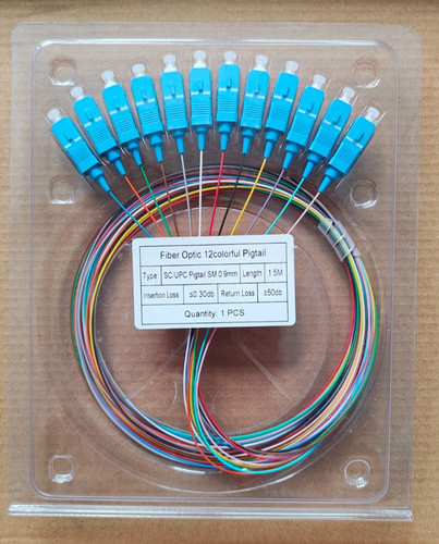 Upc pigtail glasfaserkabel - sc/upc,