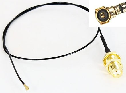 Pigtail kabel mhf4 sma - kabel,